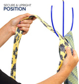 EASYVIEW Hanging Closet Organizer for Belts, Scarves, Ties, Shoes and Gym Bags