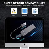 YSYDYPBB-05 Ultra-Slim 2TB External Hard Drive for Mac, PC, Desktop and Laptop, C-Black