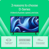 VIZIO D24f-J09 24-Inch D-Series Full HD 1080p Smart TV with Apple AirPlay, Built-In Chromecast and Alexa Compatibility, 2022 Model