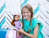 Our Generation Sia 18 Deluxe Posable Twin Science Fashion Doll by Battat, with Book and Accessories, Ages 3 Years and Up