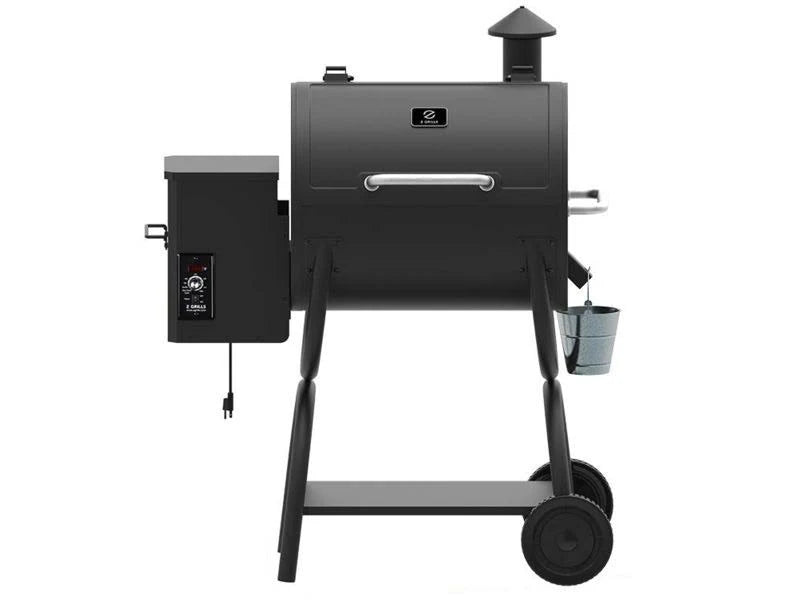 Black Z Grills ZPG-550A Wood Pellet Grill and Smoker, 590 Sq. in. Cooking Area with 7-in-1 BBQ Functionality