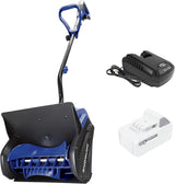 Snow Joe 24V-SS13 Cordless Snow Shovel, Powered by 24-Volt iON+ Battery System with 4-Ah Battery, 13-Inch, Blue