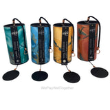 Zaphir Jeweled Colored Chime Set for All 4 Seasons: Spring, Summer, Autumn and Winter