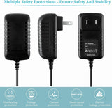 9V AC Adapter Charger for Zoom Effects MS-100BT, MRS-4, and MRS-8, with 8-Way Daisy Chain Cable for Guitar Pedals