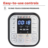 Instant Pot Duo 7-in-1 Electric Pressure Cooker, 6 Qt., with Easy-Release Steam Switch