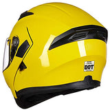 ILM Model 902 Modular Motorcycle Helmet with Flip-Up Full-Face Design, Dual Visors, DOT Certification, and 6 Colors