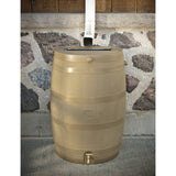 RTS Oak Rain Barrel with Brass Spigot