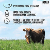 NAKED nutrition Naked Casein Vanilla Micellar Casein Protein, 5 Pound Bulk with 61 Servings, GMO-Free, Gluten-Free, Soy-Free, and Preservative-Free Formula