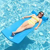 TRC Recreation Foam Pool Float, 1.25-Inch Floating Water Lounger for Swimming and Splashing
