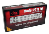 DBX 231S Dual 31-Band Graphic Equalizer with Audio Rack Mount Design, Compressor and Cables