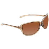 Oakley Cohort Butterfly Sunglasses for Women, Dark Brown Gradient, OO9301 930102 61