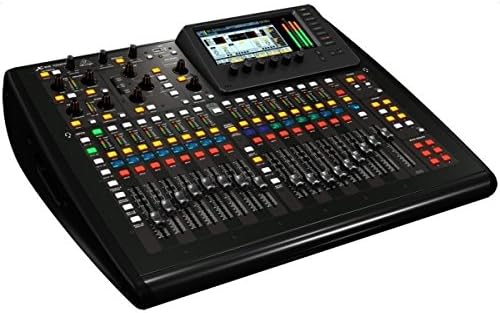 Behringer X32 Compact Digital Mixing Console with 40 Inputs, 25 Buses and 16 Programmable Midas Preamps, Black (X32COMPACT)