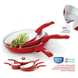 12-Inch Red Fry Pan from the Aeternum Collection, Bialetti 7194