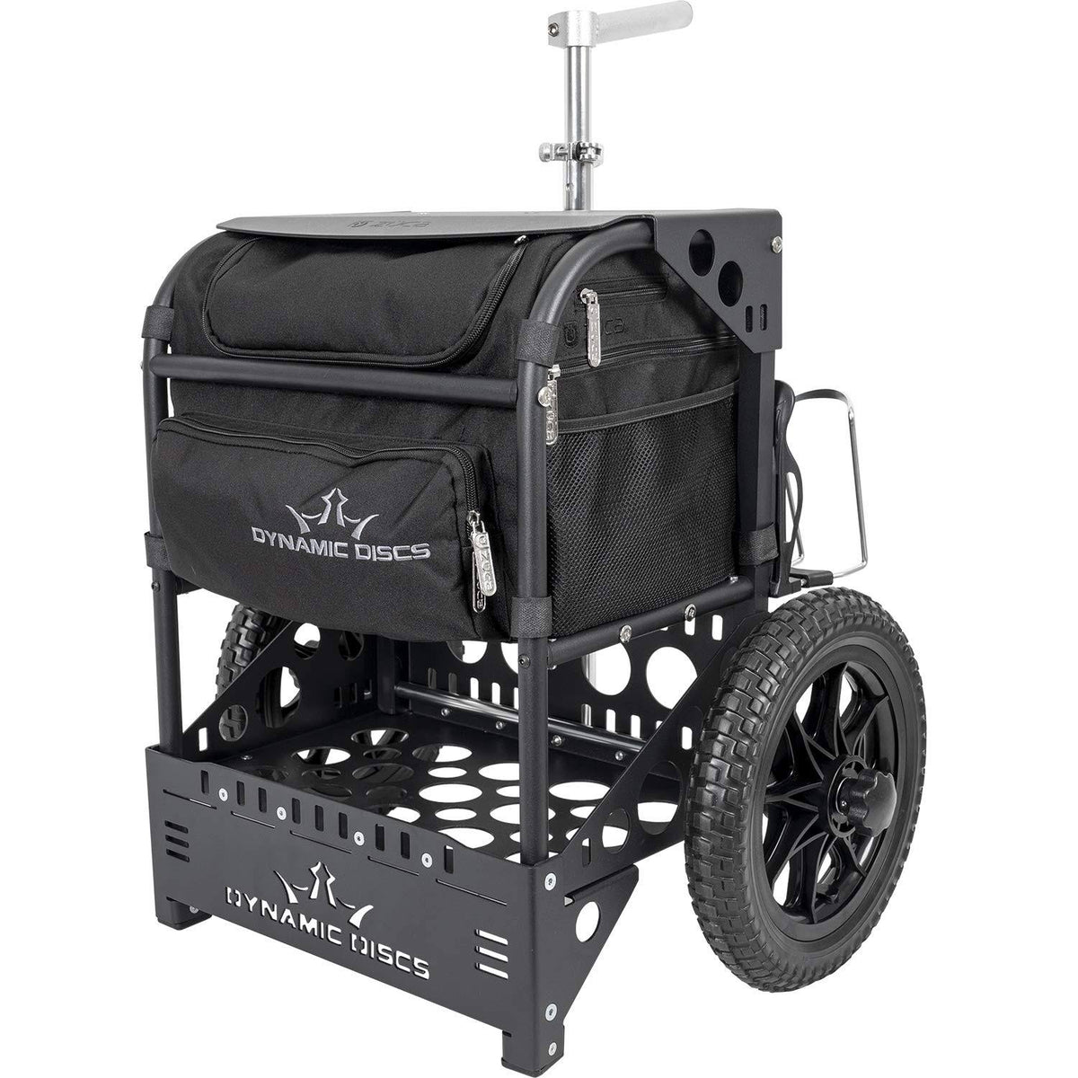 Dynamic Discs Transit Cart by Zuca, Disc Golf Caddy with Removable Bag, Carries Up to 25 Discs