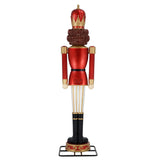 Holiday Time 9-Foot Animated Christmas Nutcracker Blow Mold Decoration in Multicolor