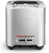 Breville BTA820XL Smart 2-Slice Toaster with Die-Cast Construction, Brushed Stainless Steel Finish
