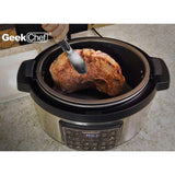 Geek Chef 12-in-1 Electric Pressure Cooker with LCD, 8-Quart Oval Pot