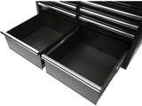 Husky Mobile Workbench with 9 Drawers and Solid Wood Top, 46 in. W x 24.5 in. D