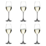 Riedel Ouverture Crystal Champagne Glasses, Set of 6