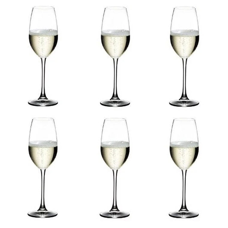 Riedel Ouverture Crystal Champagne Glasses, Set of 6
