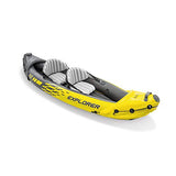 Intex Explorer K2 Inflatable Kayak Set for 2 People, Including Aluminum Oars