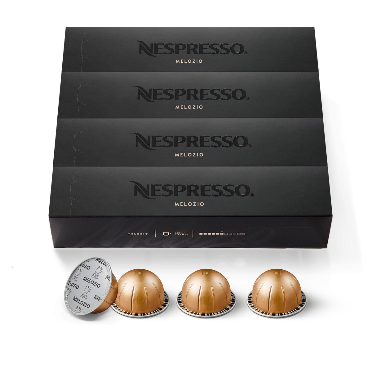 40-Count Melozio Coffee Capsules for Nespresso VertuoLine Machines