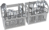 Bosch 800 Series Built-In Dishwasher, 24-Inch Top-Control Design with CrystalDry, Stainless Steel Tub and 3rd Rack, 40 dBa, Stainless Steel