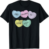 Star Trek Original Series Valentines Day Candy Graphic T-Shirt