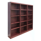 Concepts in Wood 72-Inch Bookcase and Storage Unit, Espresso Finish