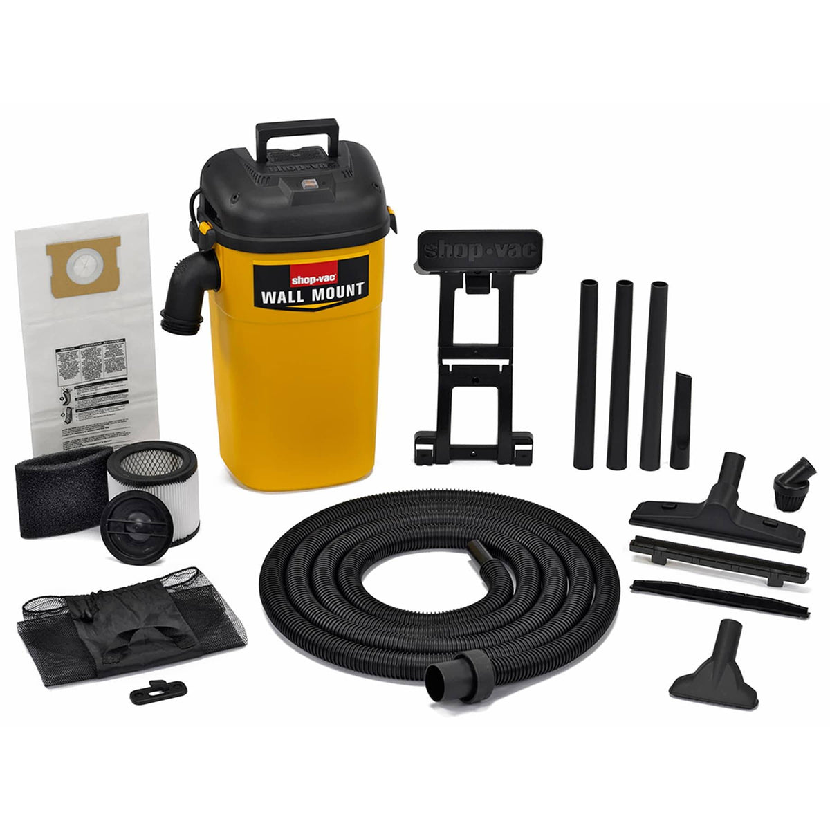 Shop VAC 5-Gallon Wall-Mount Wet/Dry Vacuum, Model 3942300