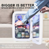 18L Baby Bottle Sterilizer and Dryer with UV Light, 360-Degree Sanitizing Box for Newborn Feeding Bottles, BPA-Free, Clinically Proven to Kill Up to 99.9% of Bacteria and Viruses