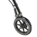 Red Drive Medical Aluminum Rollator with Adjustable Height and 6-Inch Casters