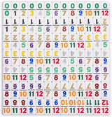 Yellow Mountain Imports Mexican Train Dominoes Set with Double 12 Dominoes, Numerals, Wooden Hub, and Train Mark