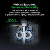 Creality K1C 3D Printer with 600mm/s High-Speed Printing, Auto Leveling, Clog-Free Robust Direct Extruder, AI Camera, 300°C Printing and Silent Mode, K1 SE Upgraded, Carbon Fiber Filament Support