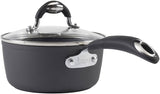 Bialetti Impact 10-Piece Cookware Set with Black Nonstick Finish