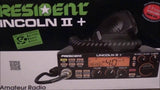 President Lincoln II Plus Ham Radio with 10-Meter and 12-Meter Band Support