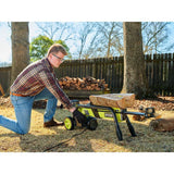 RYAC490 Electric Log Splitter with 5-Ton Force and 15 Amp Motor