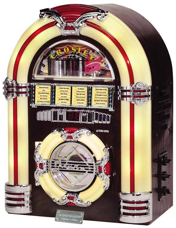 Crosley Jukebox with CD Player and AM/FM Radio