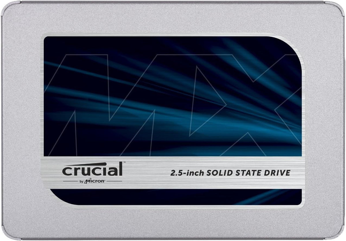 Crucial MX500 1TB Internal SSD with 3D NAND, 2.5-Inch SATA Interface, Up to 560MB/s, CT1000MX500SSD1(Z)