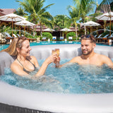 COSYSPA Inflatable Outdoor Bubble Hot Tub for 2-6 People, Quick Heating Spa with 2022 Model Design, 6-Person Hot Tub Only