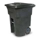 Toter 96 Gallon Rolling Trash Can with Smooth Wheels and Secure Lid