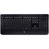 Logitech K800 Wireless Illuminated Keyboard in Black