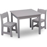 Delta Children MySize Wooden Table and Chair Set for Kids, Teal