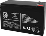 12V 7Ah Replacement UPS Battery Compatible with APC Back-UPS XS XS1000, by AJC