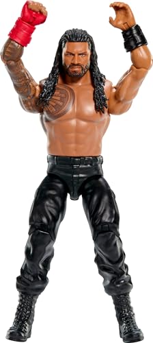 WWE Series #146 Roman Reigns 6-Inch Collectible Action Figure by Mattel with 10 Articulation Points and Life-Like Detail