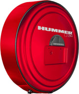 Boomerang Hummer H2 2005-2010 MasterSeries Hard Tire Cover in Pewter Metallic, with Color-Matched Plastic Face, Stainless Steel Ring and Hummer H2 Logo