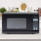 Commercial Chef CHM990B Countertop Microwave, 0.9 cu.ft., Black