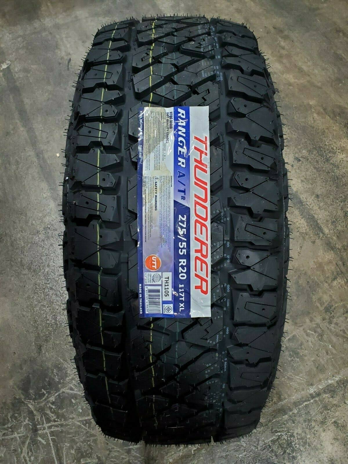 Thunderer Ranger ATR BL XL Tire, P275/55R20