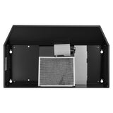 Broan F404223 42-Inch Convertible Under-Cabinet Range Hood in Black