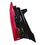 George Foreman GRP2841R Red Grill with Removable Plates, 5-Serving Capacity and Variable Temperature